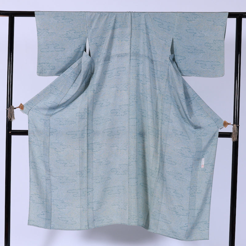 Japanese kimono  (Komon) S-size 100% silk  / 776