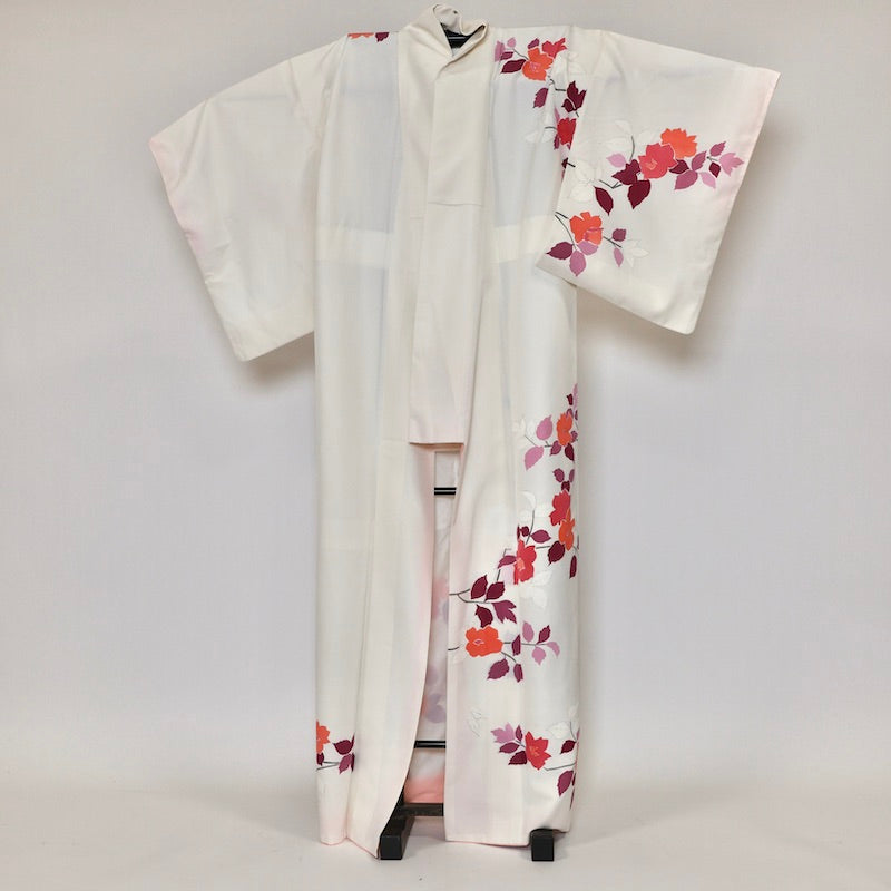 Japanese kimono  (Tsukesage) S-size polyester  / 795