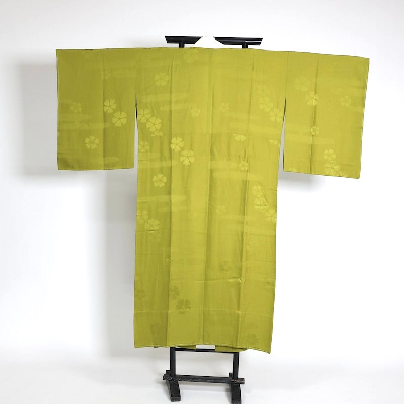 Used Wear under the kimono undershirt(Nagazyuban)   M-size 100%silk /1210