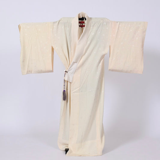 Used Wear under the kimono undershirt(Nagazyuban)   M-size 100%silk /1238