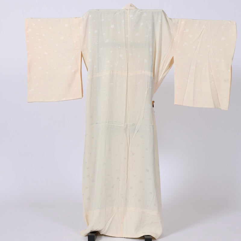 Used Wear under the kimono undershirt(Nagazyuban)   M-size 100%silk /1238