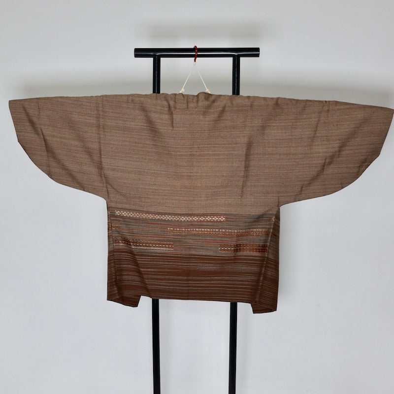 Japanese kimono Jacket (Haori) S-size bonnet  / 812