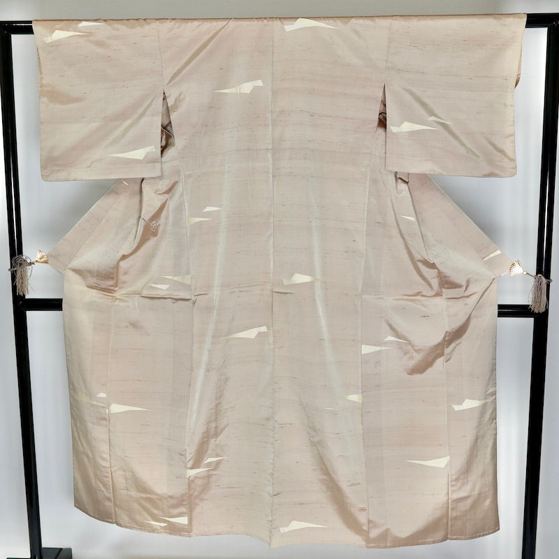 Japanese kimono  (Tsumugi) S-size 100% silk  /817