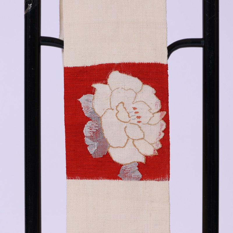 Japanese kimono sash belt (Nagoya-obi) 100% silk  / 880