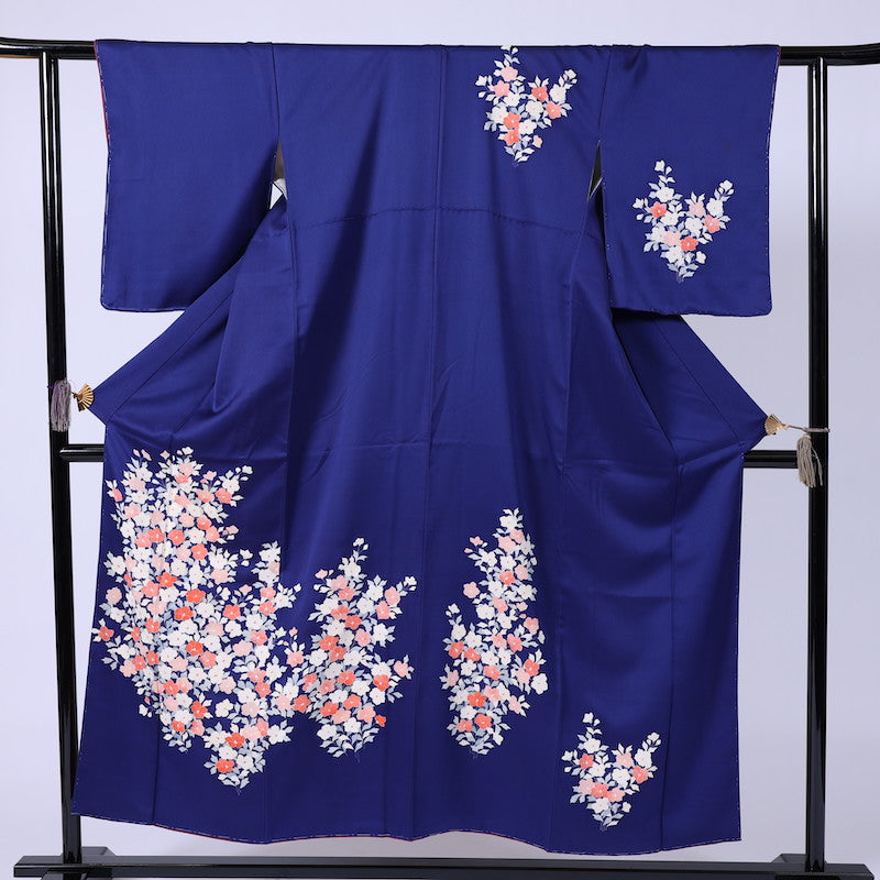 Japanese kimono  (Tsukesage) M-size 100% silk  / 898