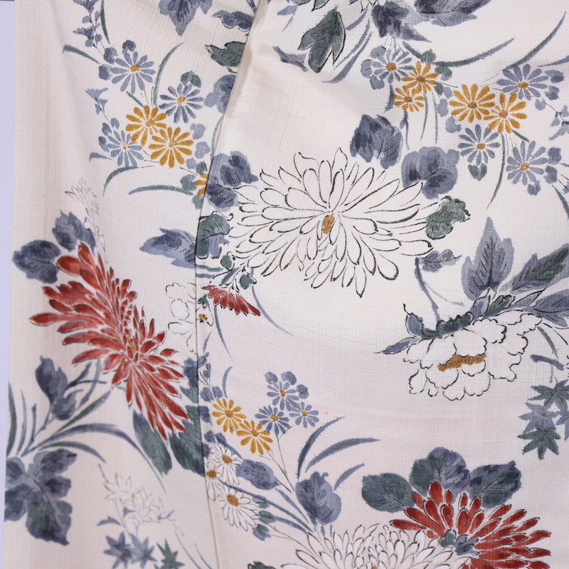 Japanese kimono  (komon) M-size 100% silk  / 906