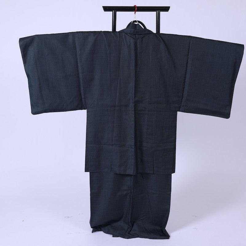 Japanese men’s kimono,haori(jacket) 2piece set silk /917