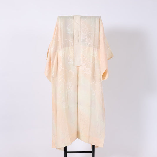 Wear under the kimono 　undershirt(Nagazyuban)   M-size 100%silk / 380