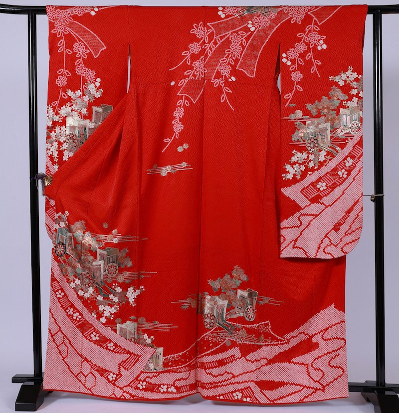 Long-sleeved kimono (Furisode)  /952