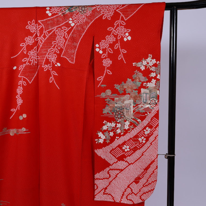 Long-sleeved kimono (Furisode)  /952