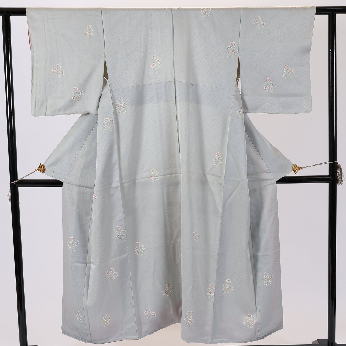 Japanese kimono  (Komon) M-size 100% silk  / 489