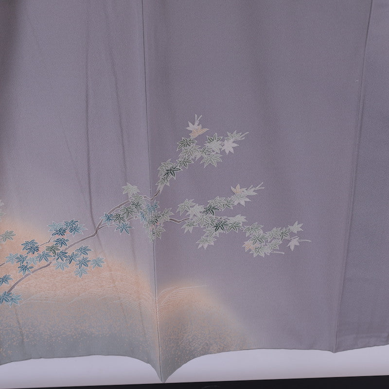 Japanese kimono  (Tsukesage) M-size 100% silk  / 983