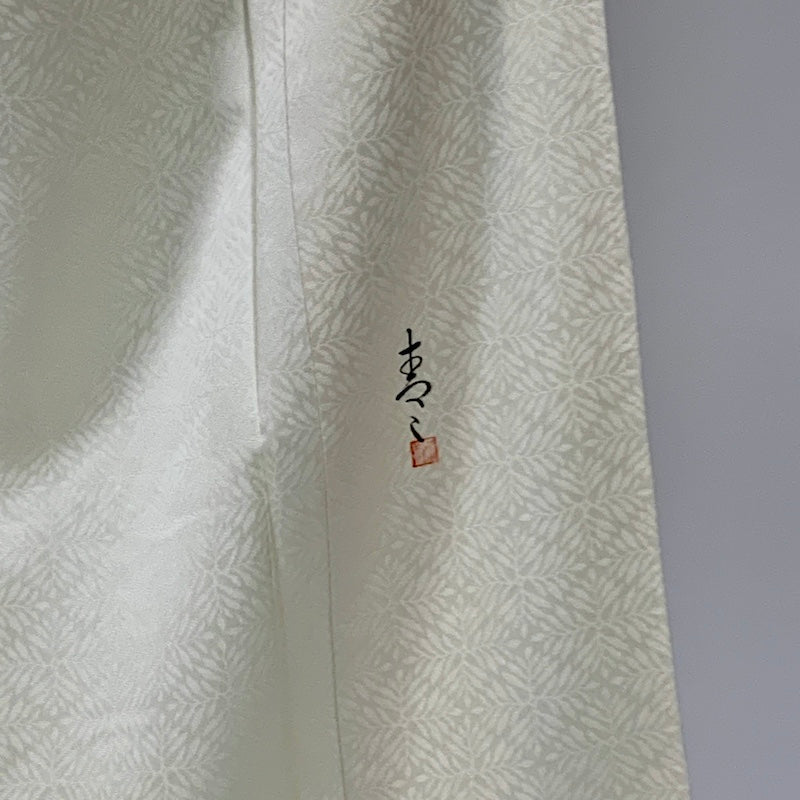 Japanese kimono  (Houmongi) M-size 100% silk  / 861