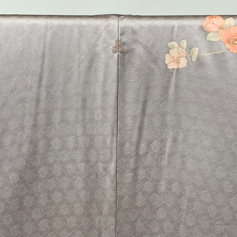 Japanese kimono  (Houmongi) L-size 100% silk  / 864