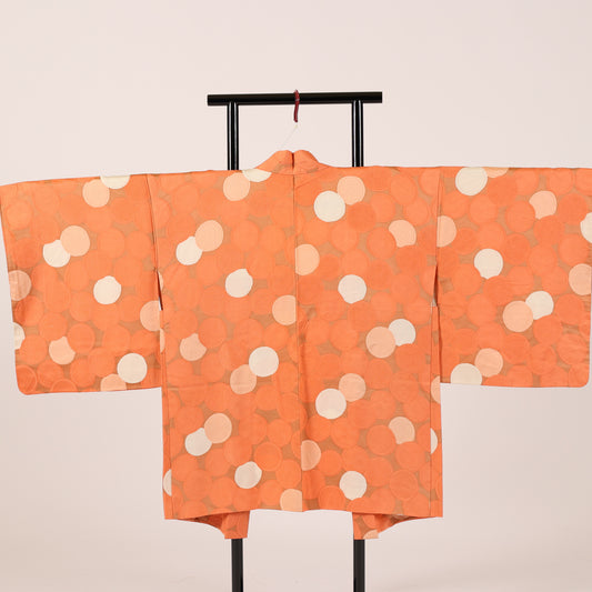 Japanese kimono Jacket (Haori) M-size 100%silk  / 115