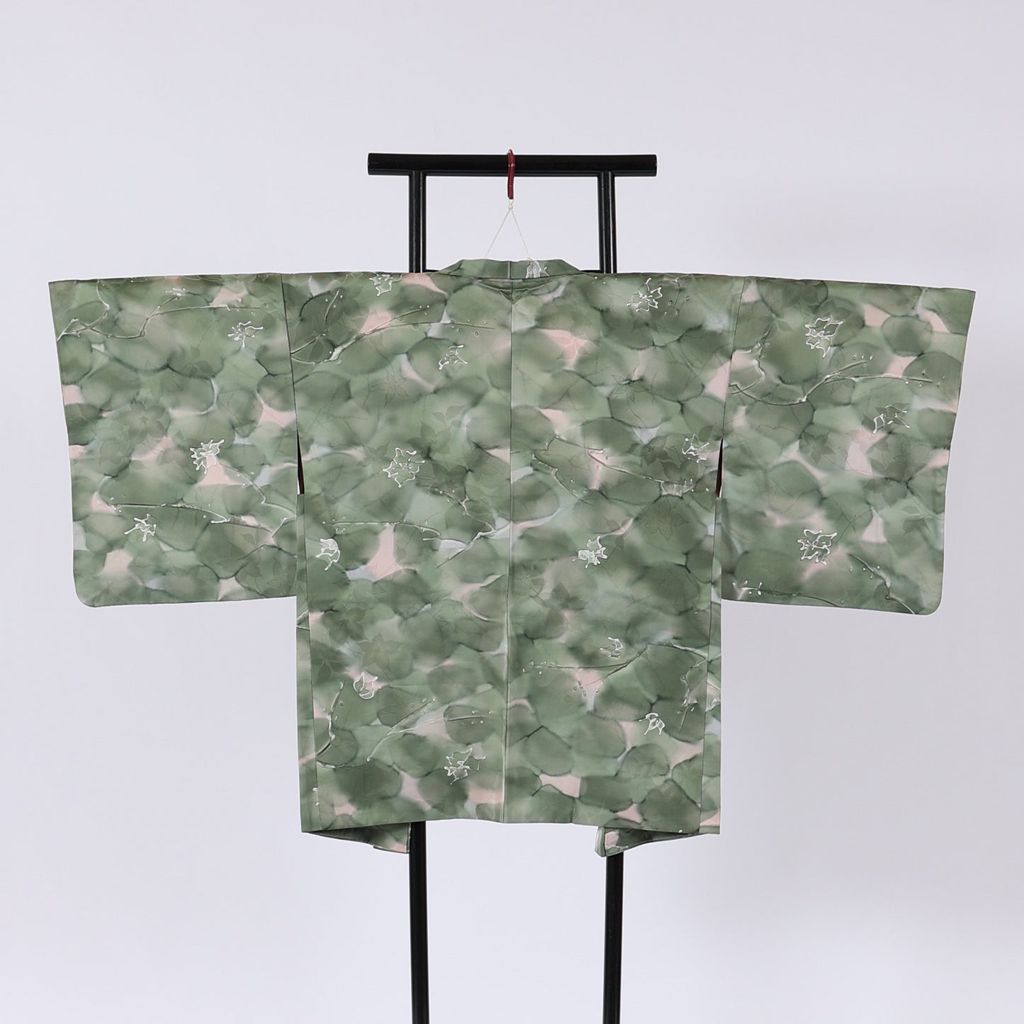 Japanese kimono Jacket (Haori) Ssize 100%silk  / 73