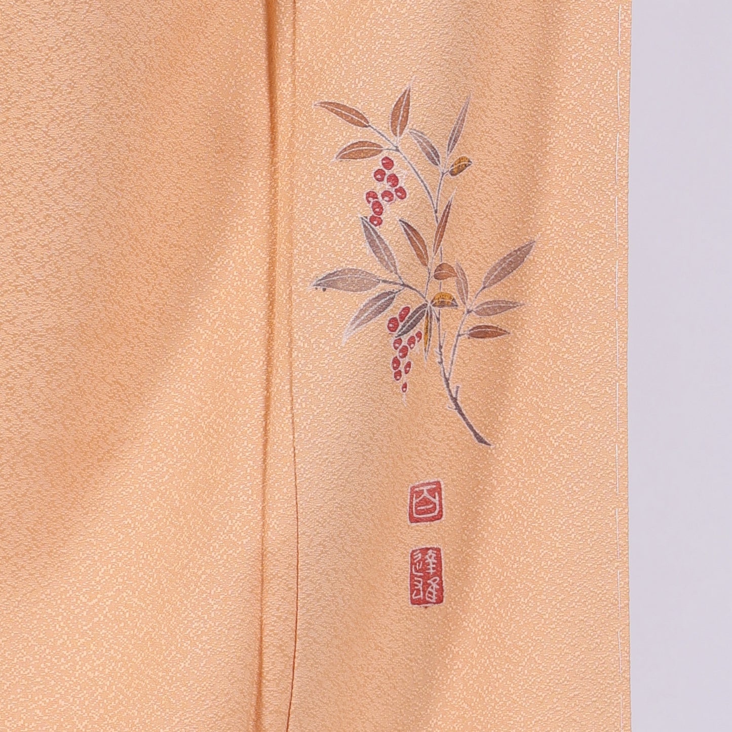 Japanese kimono  (Iromuzi) L-size 100% silk  / 339