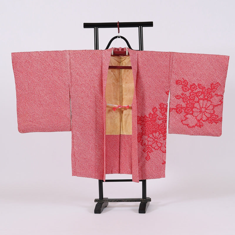 Japanese kimono Jacket (Haori) M-size 100% silk  /  257