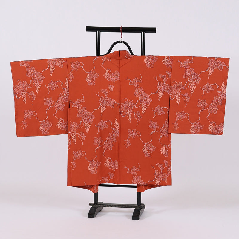 Japanese kimono Jacket (Haori) S-size 100% silk  / 258