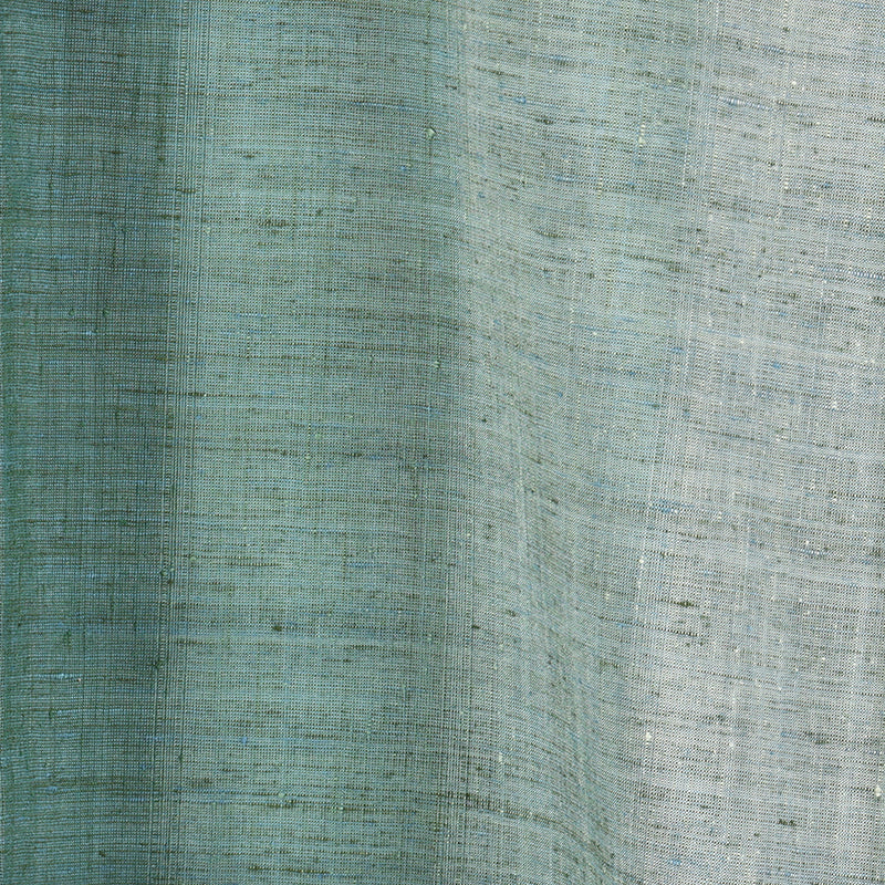 No.2 Yonezawa Nitta Tsumugi Green Dan Bokashi with Shitsuke, Nitta Katsuhiko, Mawatatabiki, Kusoki-dyed, M, unused, with certificate