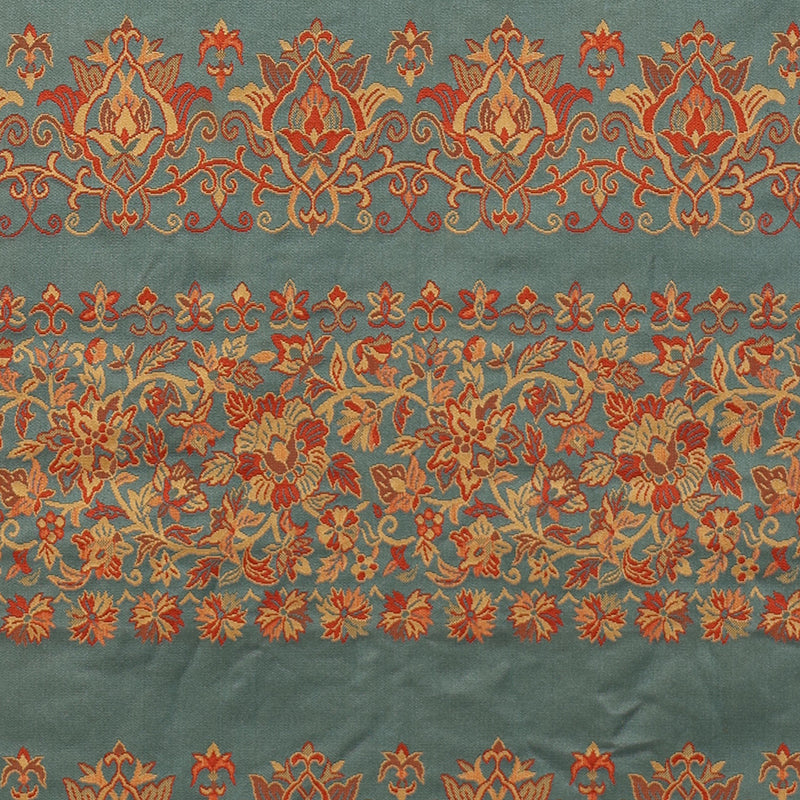 No.34 Arabesque pattern on Kyobukuro green