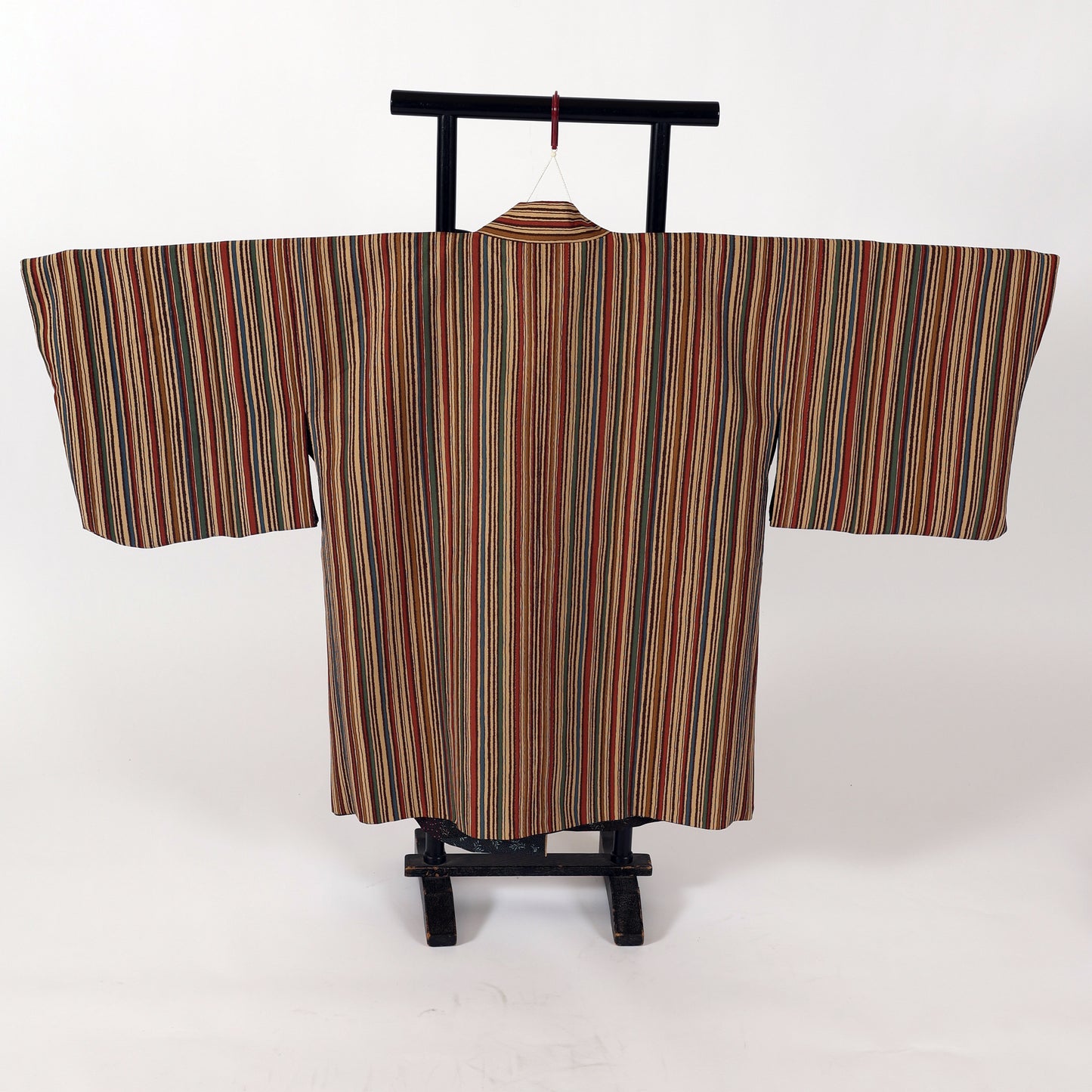 Japanese kimono jacket reversible (Dotyugi) M-size polyester  / 295